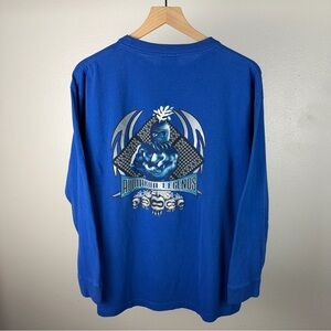 Vintage Hawaii Aumakua Legends Surf Hawaiian Strength Long Sleeve T Shirt Large